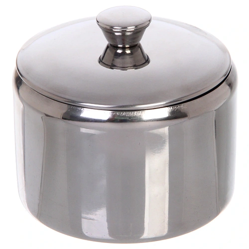 Сахарница из нержавеющей стали 200мл 6см