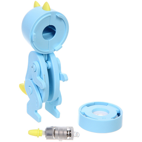 Настольная лампа Sweet - Динозаврик LED 5,13,69,8 см, батарейки AG3 02W, Голубой_6