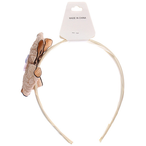 Ободок для волос детский на блистере РОЗОВОЕ ОБЛАКО, единорожек, микс 6 цветов, 1см_5