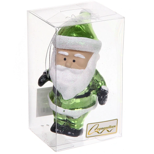 Елочная игрушка Очаровательный дедушка 7612 см, Салатовый_2