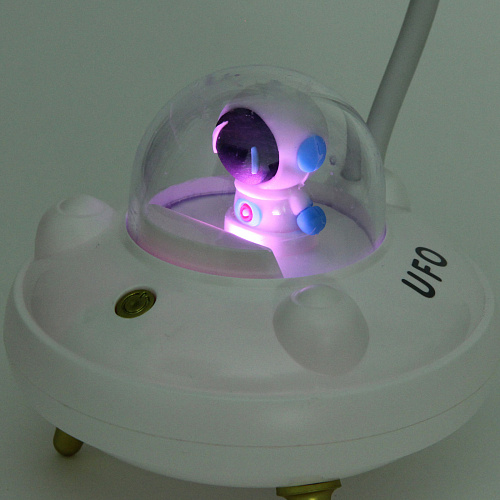 Настольная лампа Sweet - Полёт в космос LED 10,810,821,5 см, USB 37v 3w, Белый_8