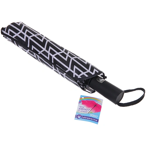 Зонт женский полуавтомат Тэлли, микс 4 цвета, 8 спиц, d-100см, длина в слож виде 30см_16