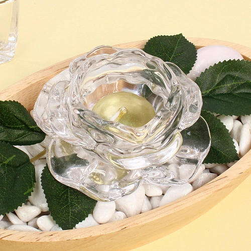 Подсвечник Изящный цветок 95 см, Белый_8