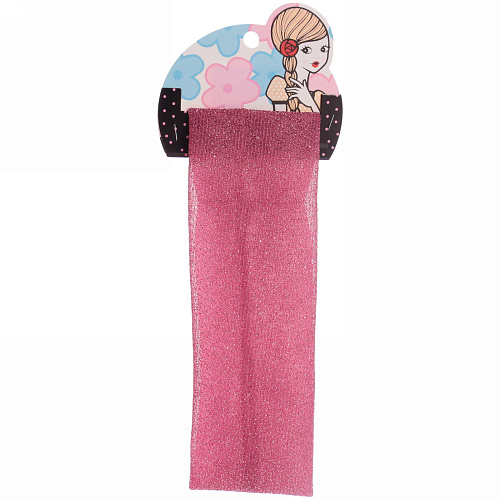 Повязка на голову Britney Room, с люрексом, микс 6 цветов, 207см_4