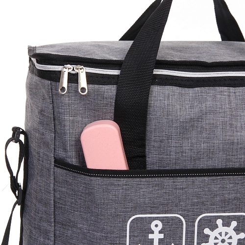 Термосумка 40 л, 452438 см, M4050-1G, серый_9