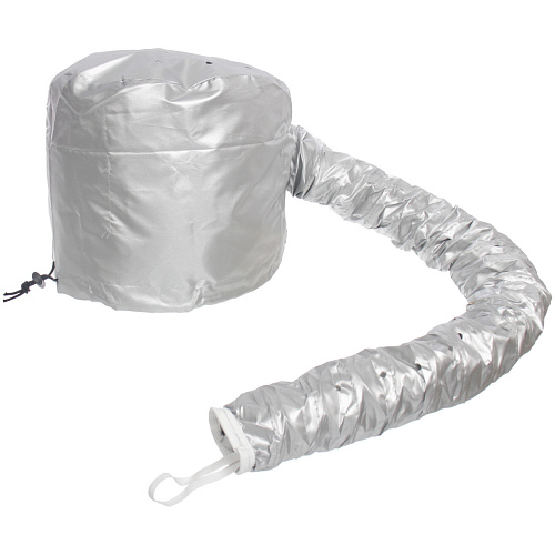 Шапочка для сушки волос, ламинирования и масок Beauty Shop, с кулиской, цвет серебро, 842322см_7