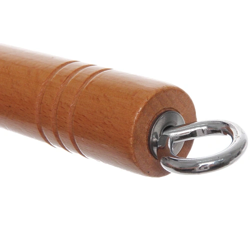 Кастрюля из боросиликатного стекла 2,5л Хай-Тек с деревянной ручкой_10