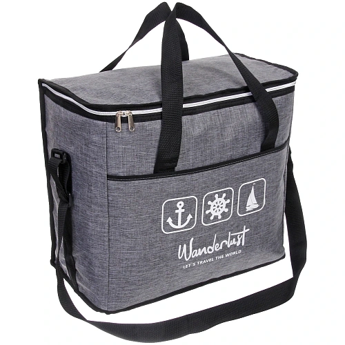 Термосумка 40 л, 45*24*38 см, M4050-1G, серый