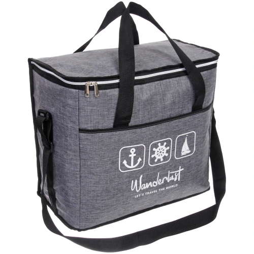 Термосумка 40 л, 45*24*38 см, M4050-1G, серый