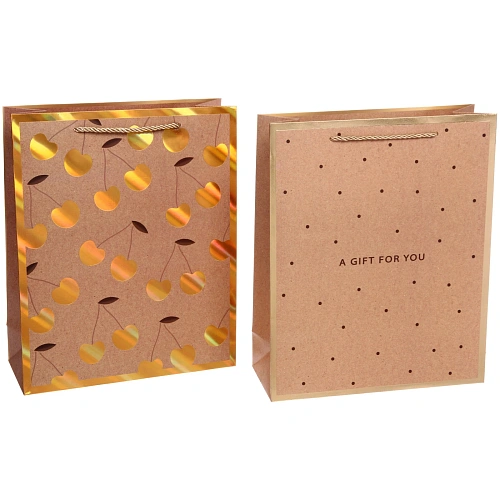 Пакет подарочный В крафтовых тонах 263210 см_3