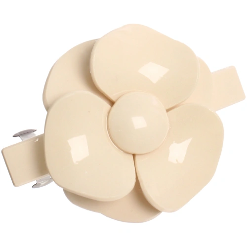 Заколка - автомат для волос "AKS-EMPIRE", цвет айвори, 8,5*6,5см