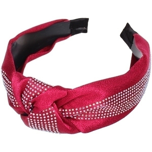 Ободок для волос ЛАФАНТАЛЬ, эйфория, стразы, ширина 4см, микс 6 цветов (стикер на внутр часть)_7