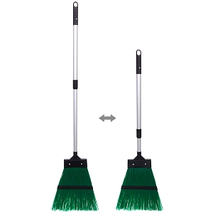 Метла "Плоская"  с алюминиевым телескопическим черенком