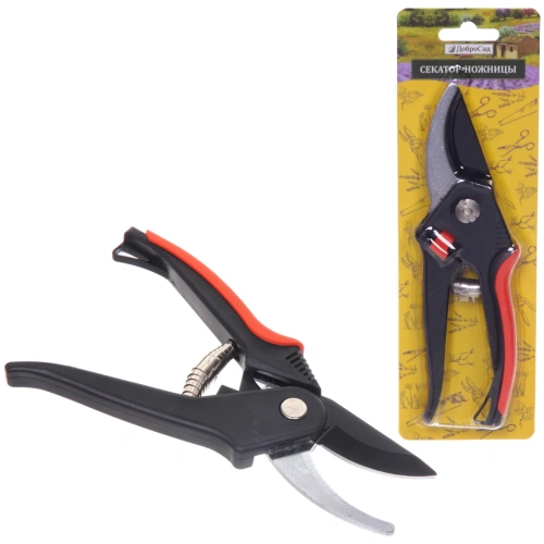 Секатор плоскостной 8" (19,2см) HL-702A с тефлоновым покрытием ДоброСад