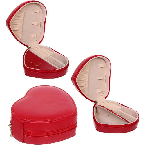 Шкатулка для украшений ДАНТЕ, цвет бордово-красный, 12104,7см (коробка)_2