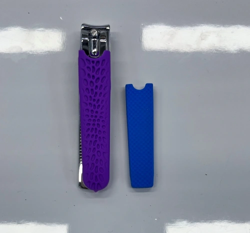 Кусачки - книпсер для маникюра из нерж. стали "Ultramarine", цвет хром, 8*1,5*1,3см/дл. шир. лезвие