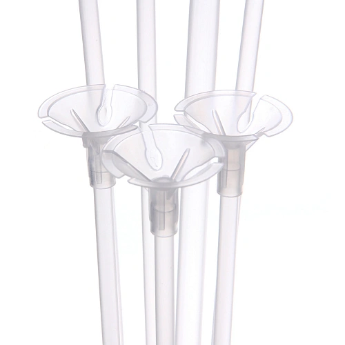 Подставка для шаров Цветок 2 (основа, 7 палочек с держателями) 673554 см, прозрачный_6