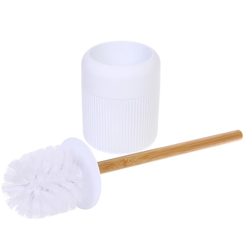 Ерш с закрытой подставкой Рапсодия 40 см белый_3