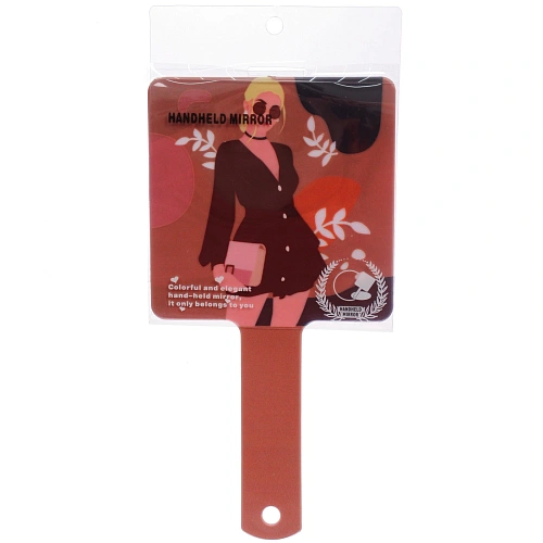 Зеркало косметическое ИМАНИ - ЭФФЛОДИ, микс 4 дизайна, 23,412см (PVC подвес) _11