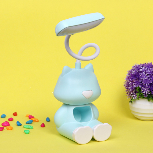 Светильник настольный Marmalade-Кот Томас LED 288,58см цвет зеленый USB_14