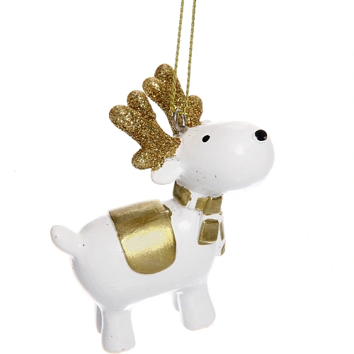 Подвеска Олененок 64 см, Белыйзолото_2