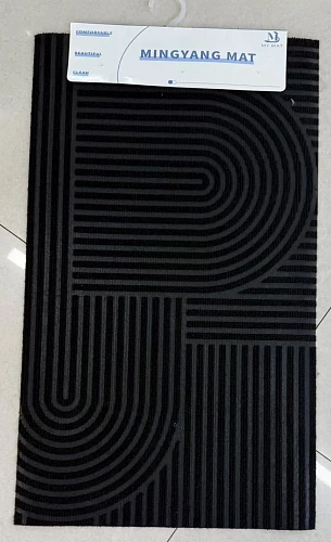 Коврик придверный 45*75см"Комфорт" черный