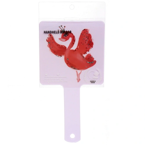 Зеркало косметическое БАЛЕРИНЫ, микс 4 дизайна, 23,412см (PVC подвес) _9