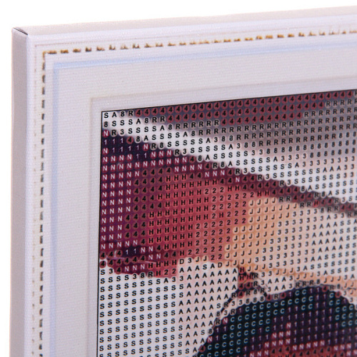 Алмазная мозаика на подрамнике с полным заполнением МИР ЯРКИХ КРАСОК, Хина Аномо, 2030 см_7