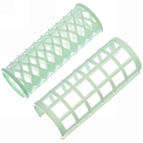 Бигуди в наборе 4шт с резинкой для волос Beauty Room, цвет розовый и мятный, 7см_12