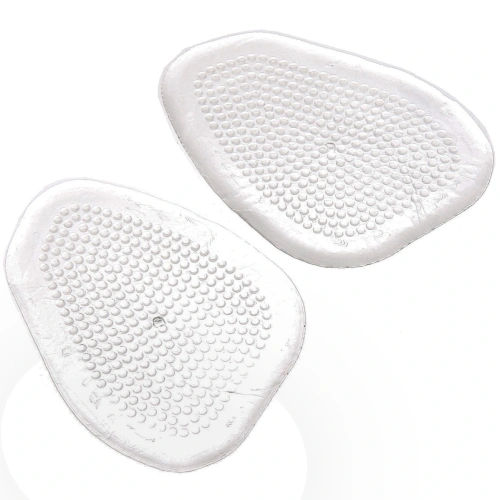 Полустельки для обуви силиконовые 9,5*7см, в пакете пара