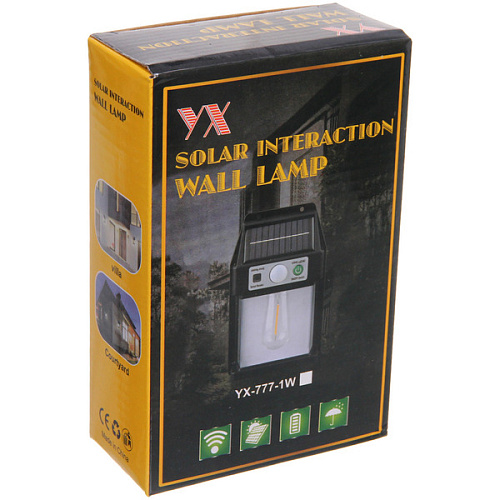 Фонарь садовый Волшебство ночи 16104,5 см, на солнечной батарее (свеч, теплый белый) 2 LED, 3 реж, датчик движ_7