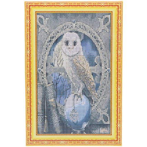 Алмазная мозаика на подрамнике с полным заполнением МИР ЯРКИХ КРАСОК, Букля у окна, 2030 см_8