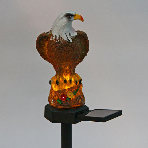 Светильник на солнбатарее Орел 13,568 см, (свечение теплый белый)_3