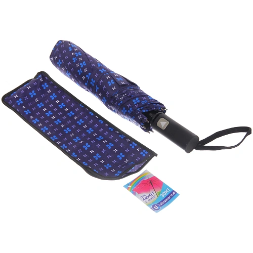 Зонт мужской полуавтомат Ultramarine - Таро, микс 4 цвета, 8 спиц, d-96см, длина в слож виде 28см_22