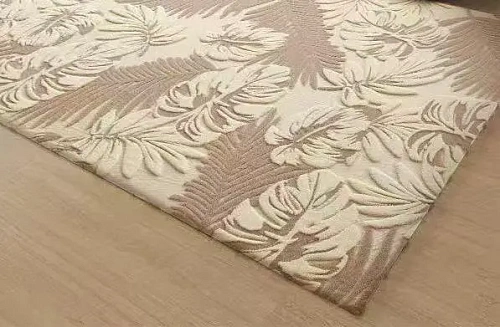 Коврик для ванной 80*120 "Тропики" молочный