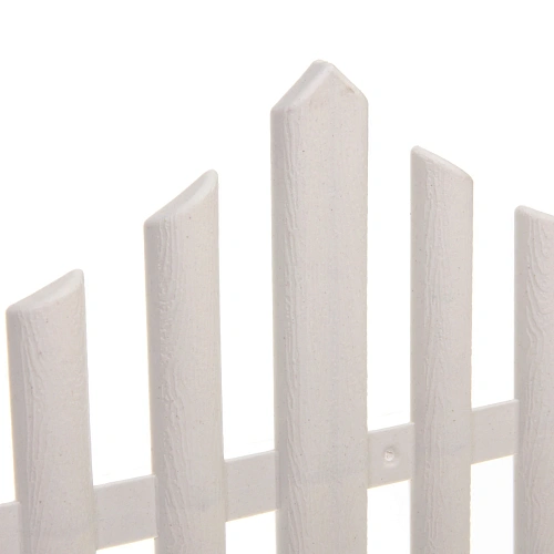 Садовое ограждение Изгородь (1 секция 60,532,5 см), Белый_3