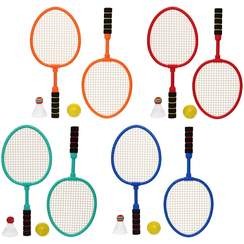 Теннис пляжный в наборе BT-899-1: 2 ракетки 47*21 см, мячик, волан