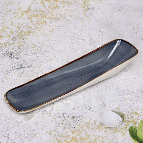 Тарелка керамическая Corsica blue сервировочная 369,55,5см_9