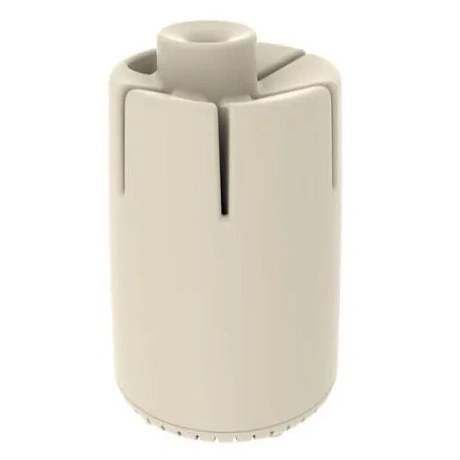 Подставка для ножей универсальная 16*16*25см слоновая кость