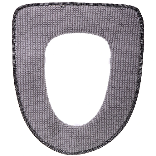 Чехол для сиденья унитаза "Cozy"серый