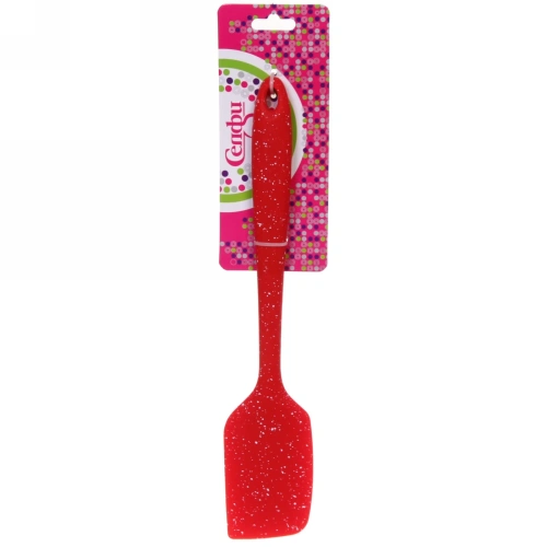 Лопатка кухонная силиконовая "Bon appétit" скошенная