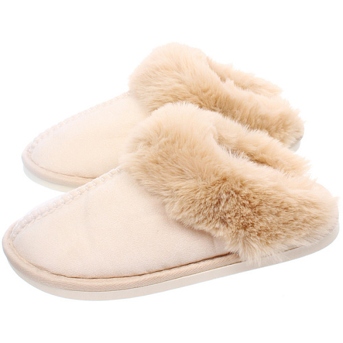 Тапочки женские домашние "IRIS", цвет молочный, р-р 36/37