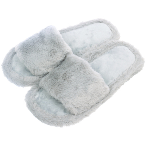 Тапочки женские домашние "HOME", цвет серый, р-р 38-39