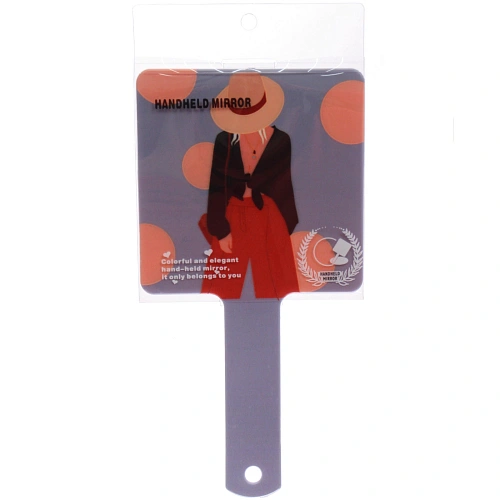 Зеркало косметическое ИМАНИ - ЭФФЛОДИ, микс 4 дизайна, 23,412см (PVC подвес) _8