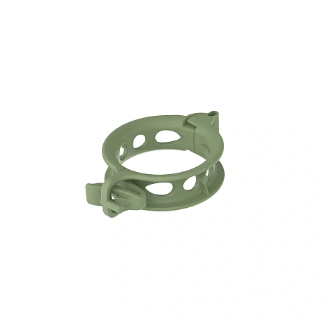 Набор клипс для подвязки садовых растений №1 D-3,5см 50 шт олива АП 1270