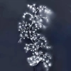 Гирлянда для дома "Ветка" 2,3 м, 144 лампы LED, белый.провод, пост.свечение, USB, IP-20, Белый