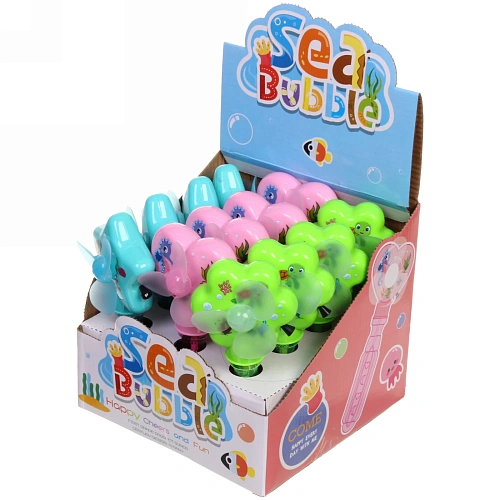 Мыльные пузыри Морские жители 17 см, с вентилятором, микс_6