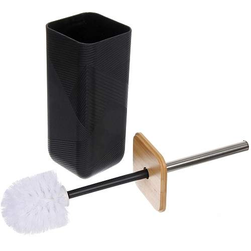 Ерш с высокой закрытой подставкой Торонто 39 см черный_3