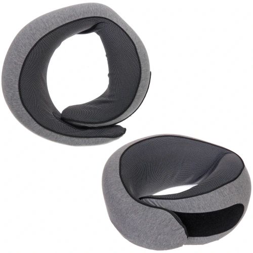 Подушка дорожная "TRIP - Sleep", мемори-эффект, цвет графит