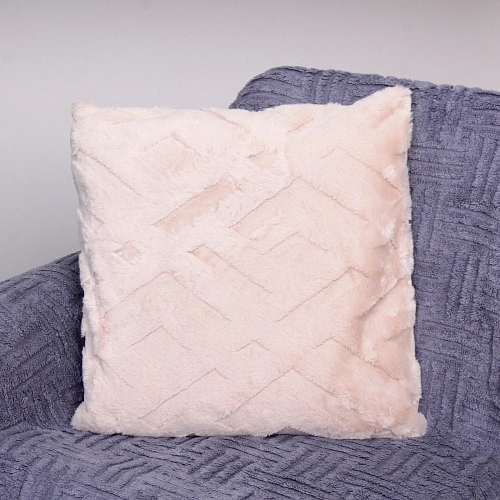 Чехол для декоративной подушки "AMELIE", 43*43 см, цвет бежевый